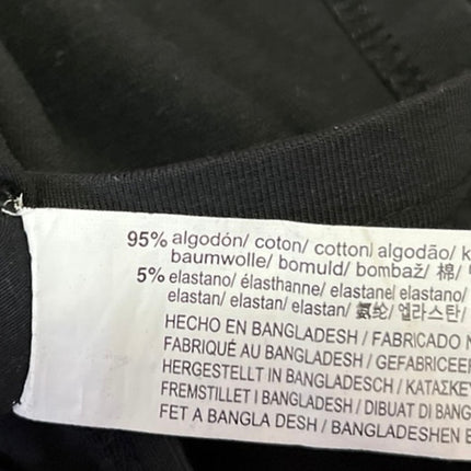 Zara Women's Black Sleeveless High Neck Stretch Pullover Crop Tank Top Size XS