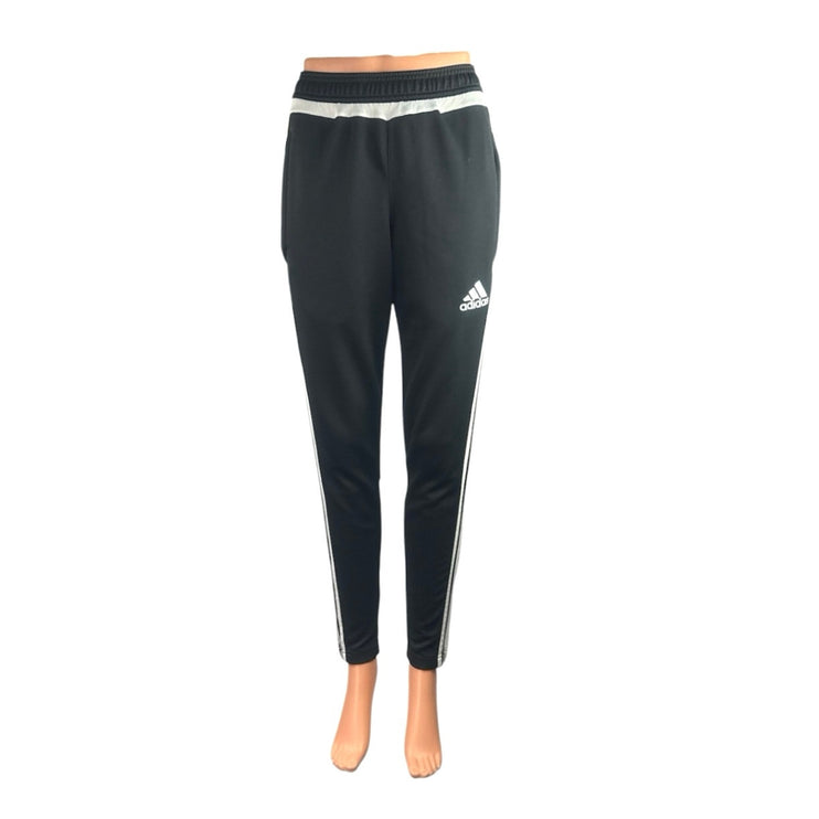 Adidas Tiro 15 Side Stripe Athletic Activewear Track Training Trousers Pants XS