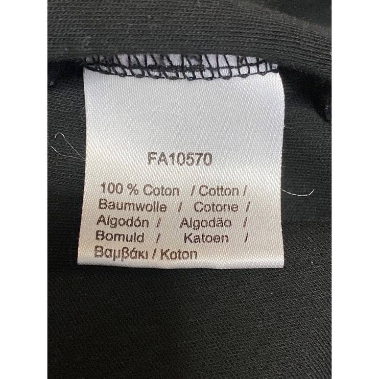 Lacoste Men's Black Logo Short Sleeve Golf Collared Casual Polo Shirt Top Size L