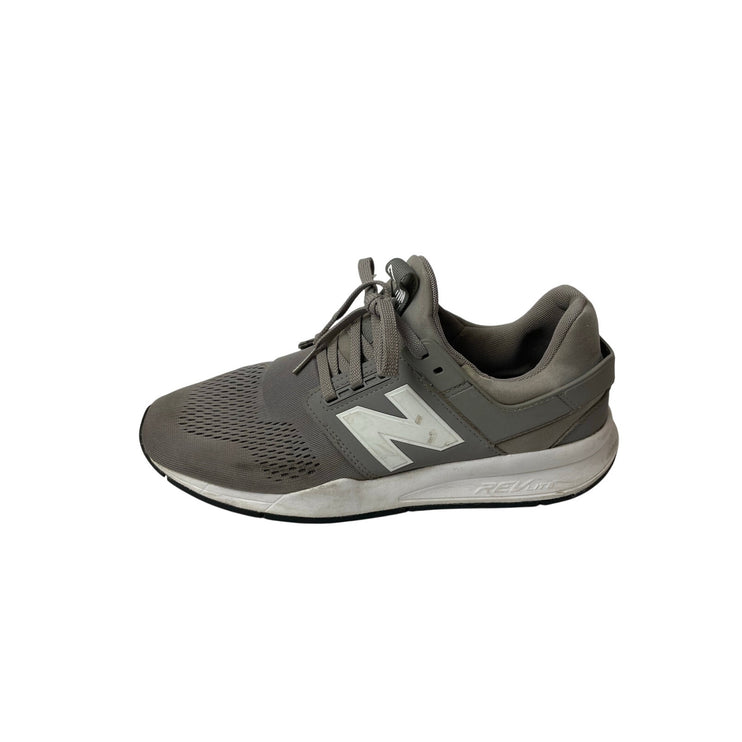 New Balance 247 Mens Marblehead Gray Lace Up Low Top Athletic Sneakers Shoes 14