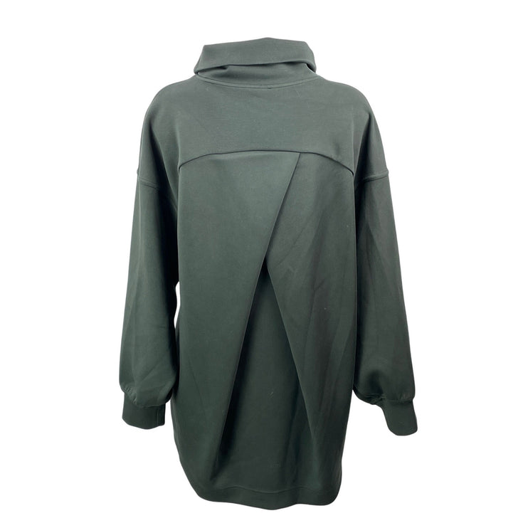 Lululemon Women's Sage Green Long Sleeves Relaxed Turtleneck Sweatshirt Size M