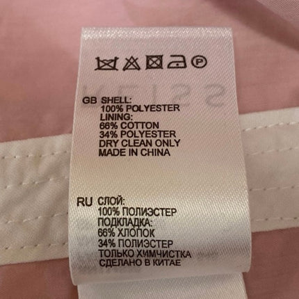 Reiss Anise Pink White Lace Short Sleeve Scalloped Mini Sheath Dress Size 8