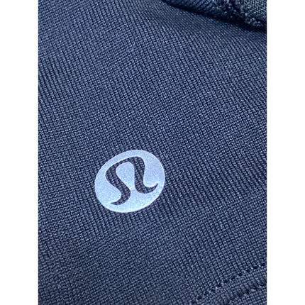Lululemon Black Crew Neck Long Sleeve Yoga Athletic Activewear T-Shirt Top Sz 14