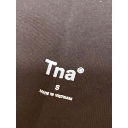 Aritzia TNA Brown High Rise Yoga Workout Gym Running Athletic Biker Shorts Sz S