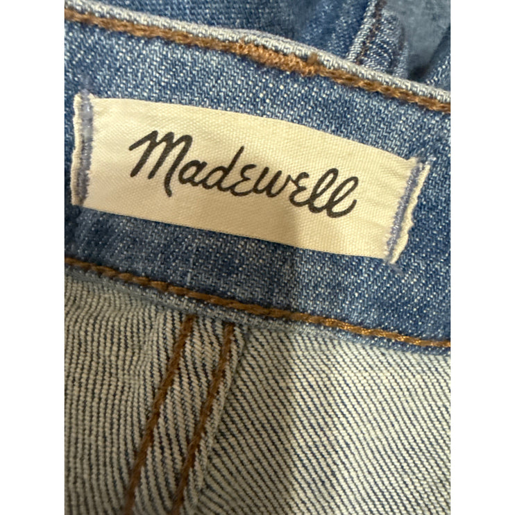 Madewell Women's Blue High Waist Skinny Medium Wash Denim Jeans Pants Size 18