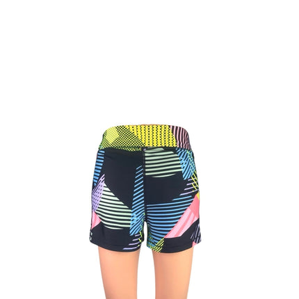Under Armour Women's Multicolor Geometric Compression Athletic Shorts Size XL