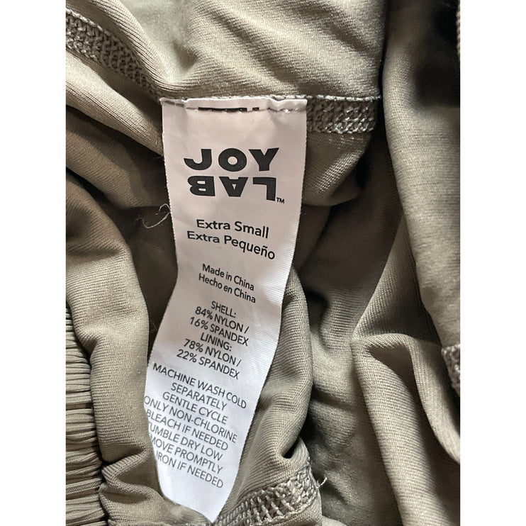 Joy Lab Women's Olive Green Drawstring Yoga Workout Athletic Running Shorts XS