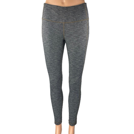 Athleta Women's Gray Mid Rise Activewear Fitness Workout Yoga Leggings Pants M