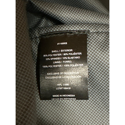 32 Degrees Cool Black Long Sleeve Hoodie Hooded Waterproof Rain Jacket Size M