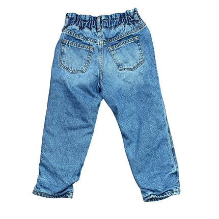 Disney for Baby GAP Girls' Minnie Mouse Embroidery Tapered Denim Jeans Pants 4YO