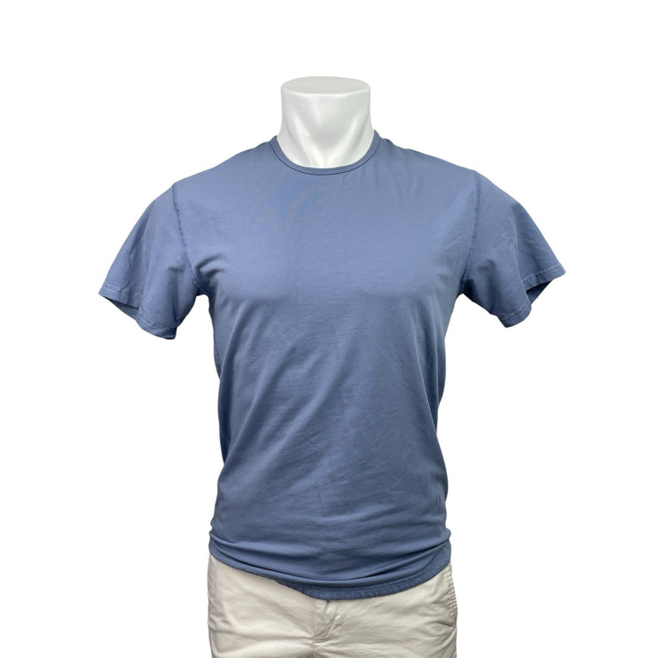 BYLT Premium Basics Men's Blue Crew Neck Short Sleeve T Shirt Tee Top Size S