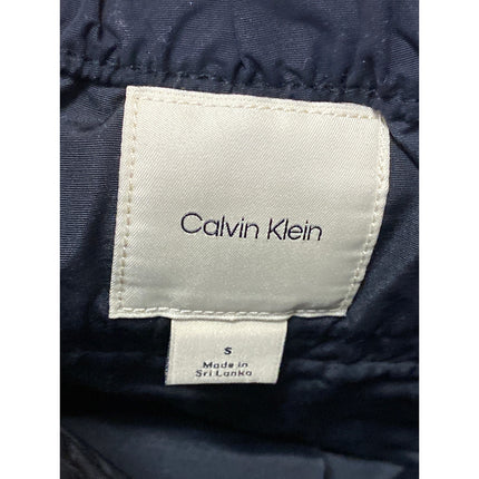 Calvin Klein Black High Rise Elastic Waist Casual Lounge Paperbag Shorts Size S