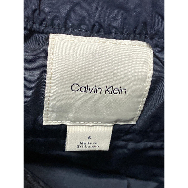 Calvin Klein Black High Rise Elastic Waist Casual Lounge Paperbag Shorts Size S