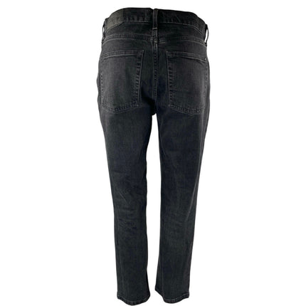 Everlane Original Cheeky Black High Waisted Straight Leg Denim Jeans Pants Sz 27
