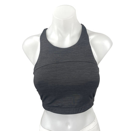 Outdoor Voices Women's Black Sleeveless Racerback Sports Bra Crop Tank Top Sz S
