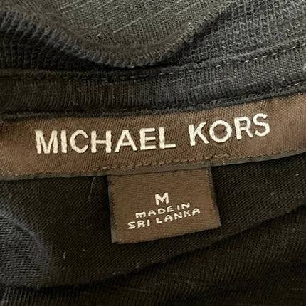 Michael Kors Men's Black Short Sleeve Crew Neck Basic T Shirt Tee Top Size M