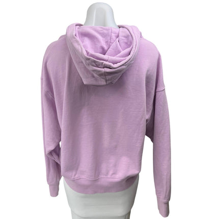 WeWoreWhat Women's Pink Purple Hooded Hoodie Long Sleeve Pullover Sweater Top S