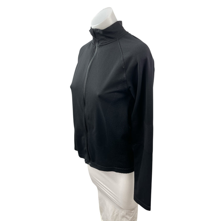 H&M Soft Move Black Long Sleeve Yoga Sports Athletic Activewear Coat Jacket Sz M