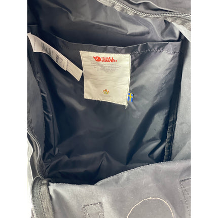 Fjallraven Kanken Classic Black Logo Adjustable Laptop Travel Backpack Size OS