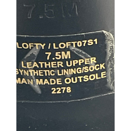 Steve Madden LOFTY Women's Black Block High Heels Slingback Platform Sandals 7.5