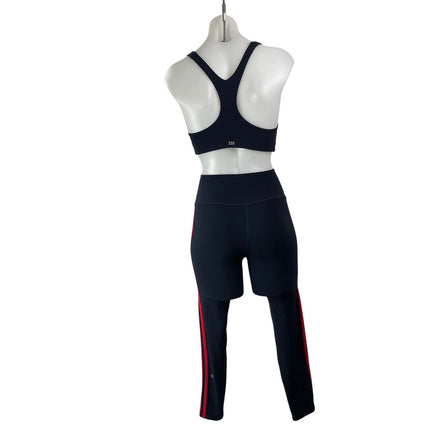 SPLITS59 Black Sleeveless Activewear Racerback Sports Bra & Legging Pants Set XS