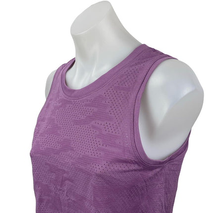 Lululemon Women's Purple Sleeveless Yoga Gym Athletic Activewear Crop Tank Top 4
