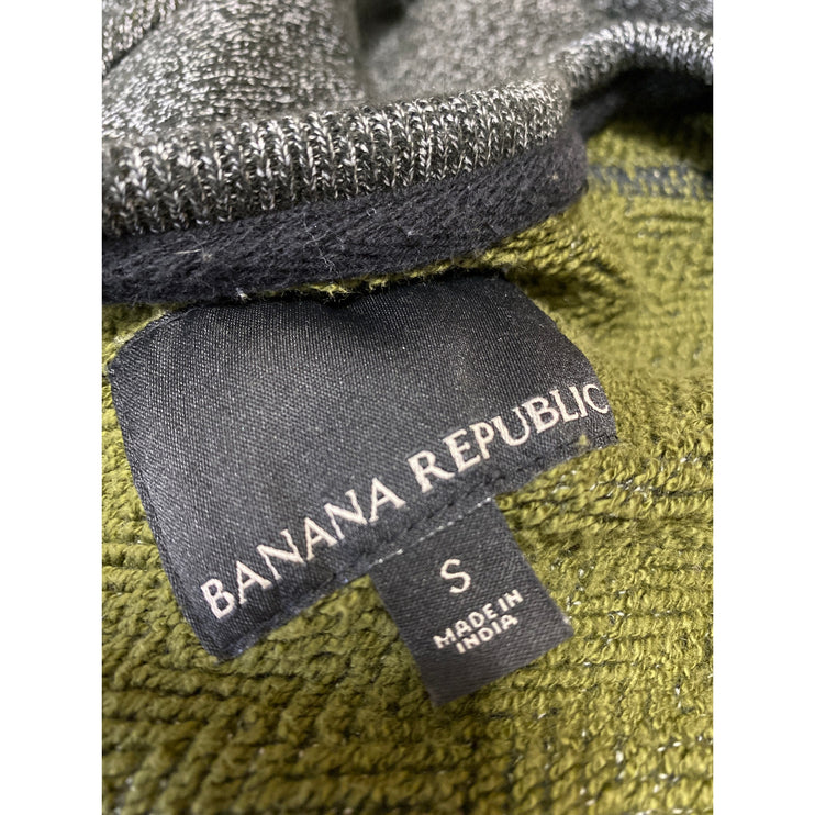 Banana Republic Men's Dark Gray Long Sleeve Crew Neck Sweatshirt Sweater Size S