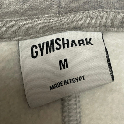 Gymshark Cosy Luxe Zip Through Women's Gray Fleece Hoodie Sweatshirt Top Size M