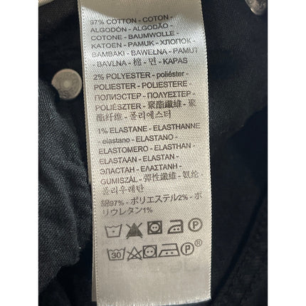 Levi's Women's Black High Rise Loose Fit Ribcage Straight Denim Jeans Pants 25