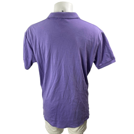 Polo by Ralph Lauren Men's Purple Short Sleeve Logo Golf Polo Shirt Top Size L