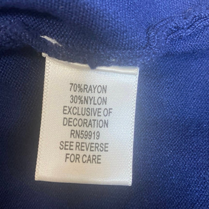 APT. 9 Womens Blue Short Puff Sleeve Scoop Neck Knit Pullover Blouse Top Size SP