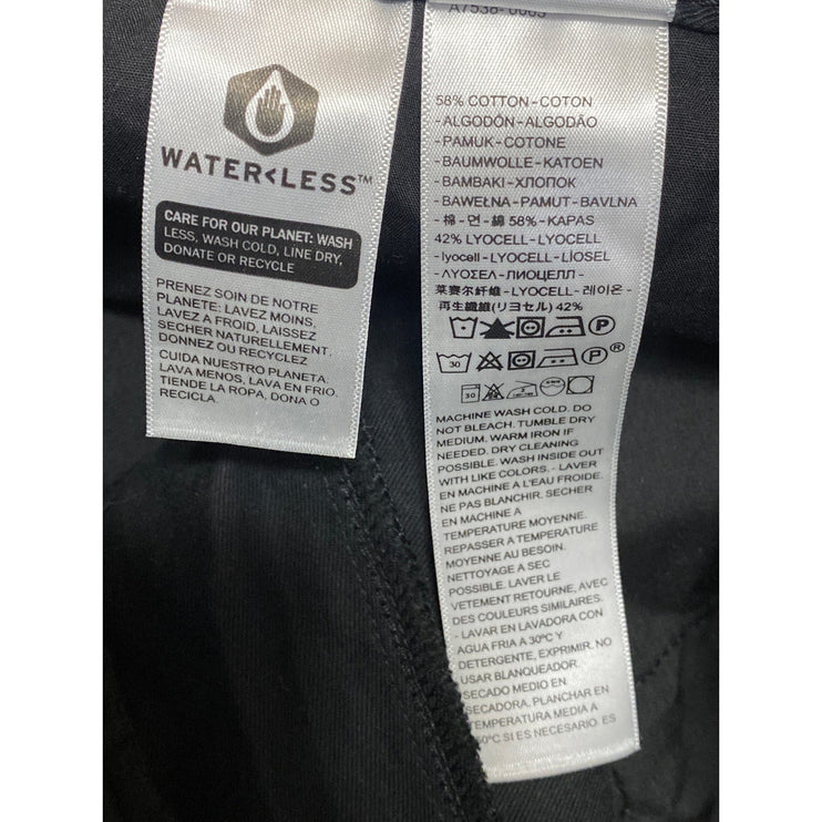 NEW Levi's Men's Black Mid Rise Relaxed Chino Bermuda Pleated Trousers Shorts 32