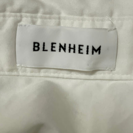 Blenheim Women's White Long Sleeve Collared Career Button Down Shirt Top Size M