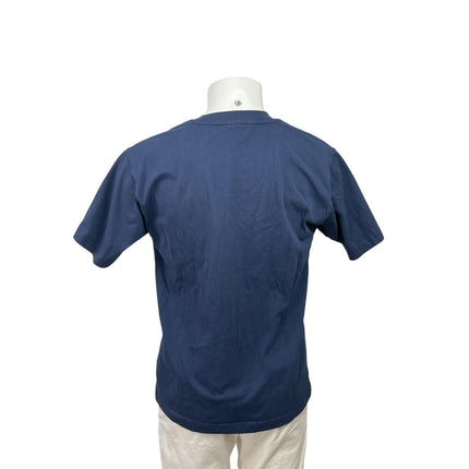 New Balance Mens Blue Short Sleeve Crew Neck Basic Casual T Shirt Tee Top Size M