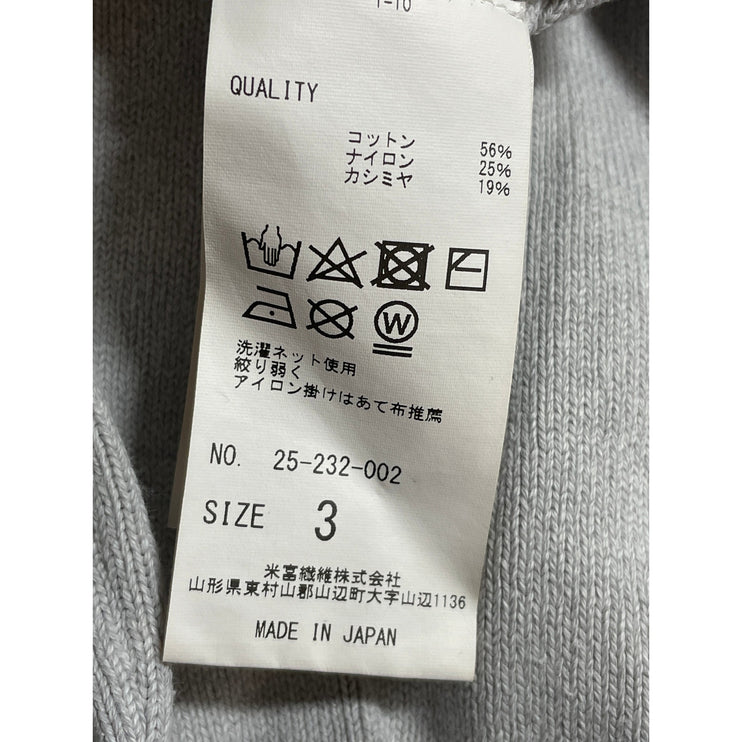 Yonetomi Men's Gray Cashmere Pull On Tapered Lounge Jogger Sweat Pants Size L