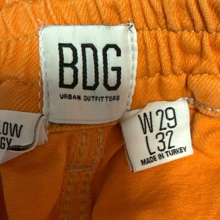 Urban Outfitters BDG Willow 90s Baggy Orange High Waist Straight Denim Jeans 29