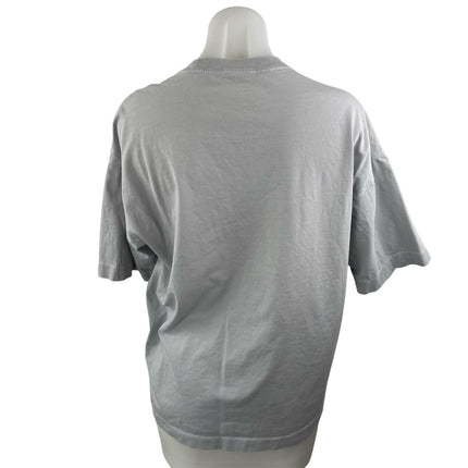 Banana Republic Women's Gray Short Sleeve Crewneck Pocket T Shirt Tee Top Size S