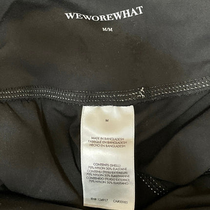 WeWoreWhat Corset Women's Black High Rise Yoga Athletic Leggings Pants Size M