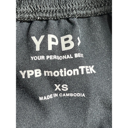 YPB Your Personal Best MotionTEK Women's Black Cargo Jogger Sweat Pants Size XS