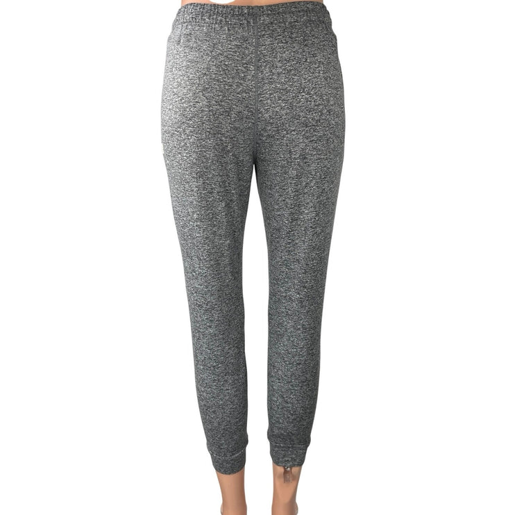 Vouri Performance DreamKnit Heather Grey Drawstring Pull On Crop Jogger Pants XS