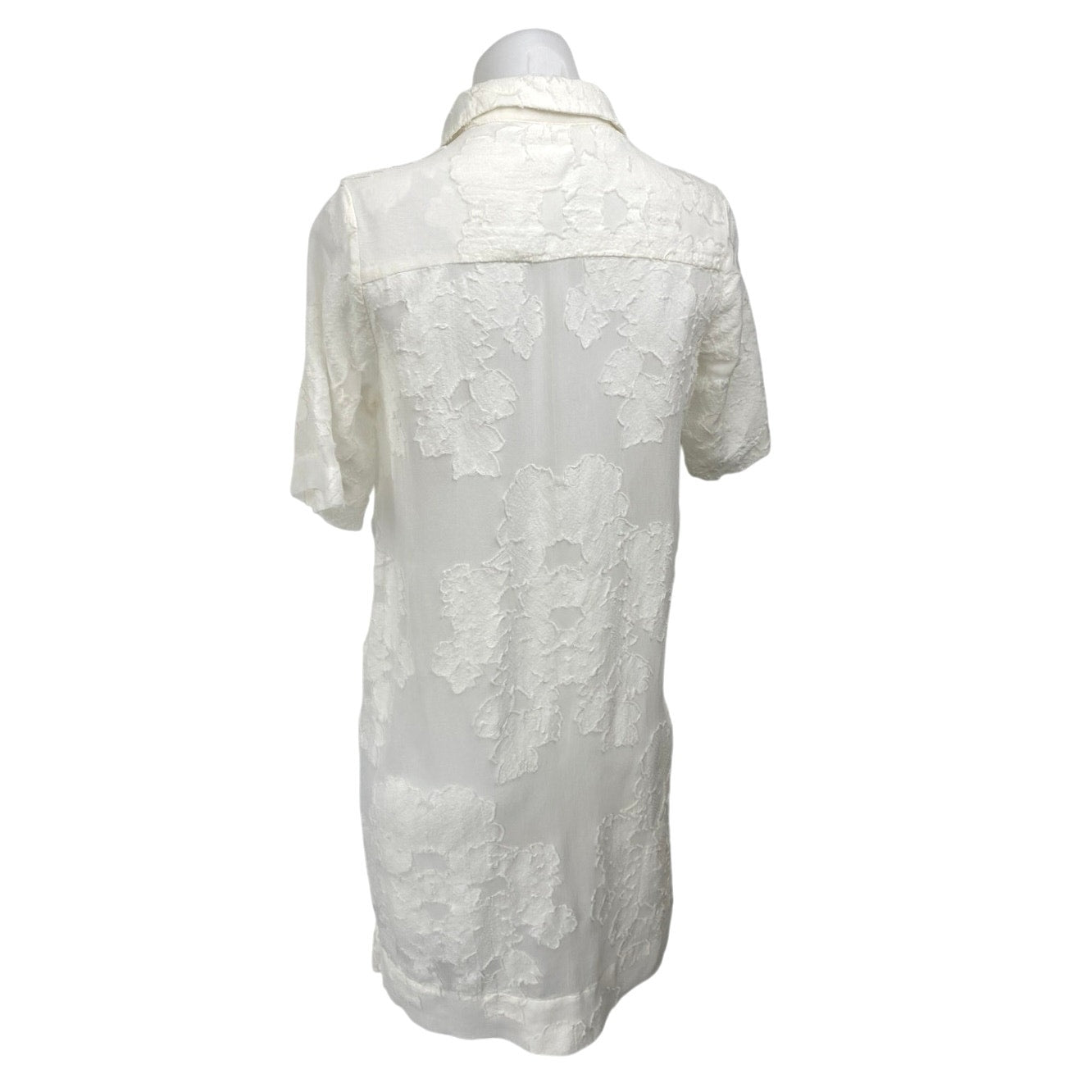 Aritzia Shirt Dress Aritzia Wilfred Hemistiche White Semi Sheer Short Sleeve Mini Shirt Dress Sz Xs Aritzia Shirt Dress Aritzia Wilfred Hemistiche White Semi Sheer Short Sleeve Mini Shirt Dress Sz Xs