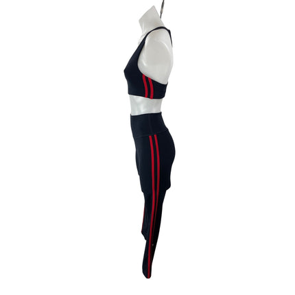 SPLITS59 Black Sleeveless Activewear Racerback Sports Bra & Legging Pants Set XS