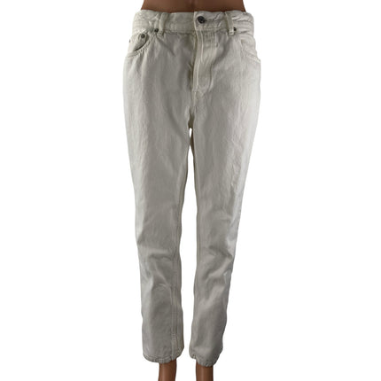 Everlane 90s Cheeky Women's White High Rise Tapered Leg Denim Jeans Pants Sz 29
