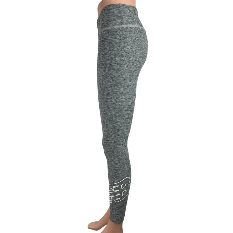 New Balance Women's Gray Low Rise Stretch Activewear Fitness Gym Leggings Size S