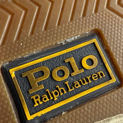 Polo Ralph Lauren Keaton Multicolor Plaid Slip On Round Toe Sneakers Shoes Sz 11