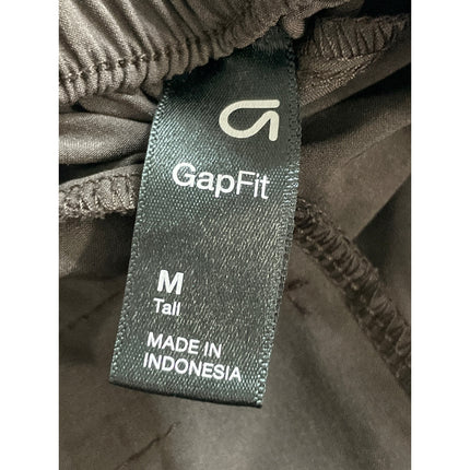 Gapfit Women's Brown High Rise Pleated Wide Leg Straight Trousers Pants Size M