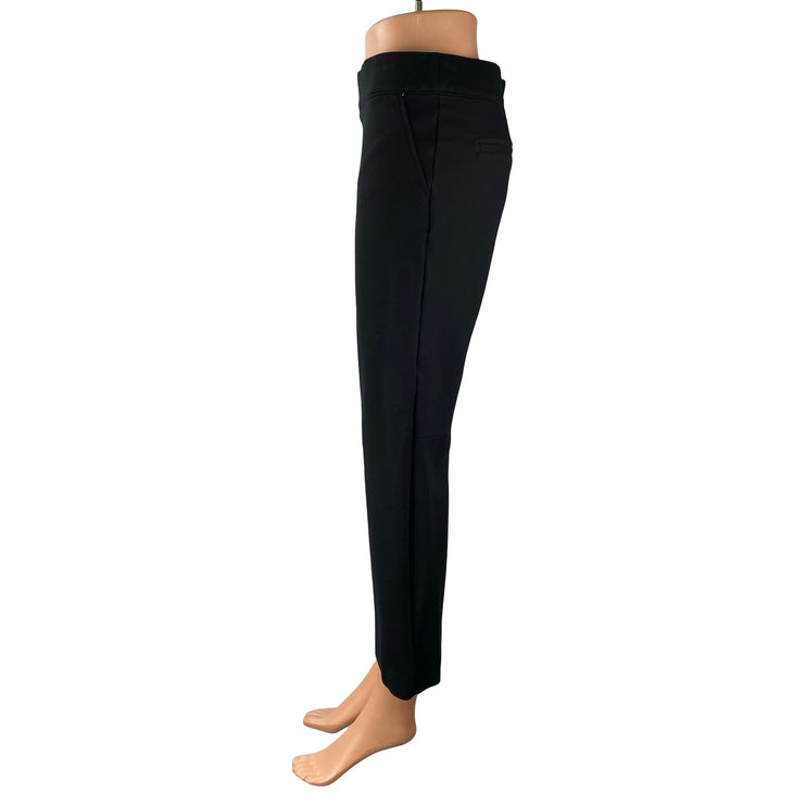 Spanx Perfect Women's Black Yoga Gym Athletic Activewear Flare Trousers Pants L