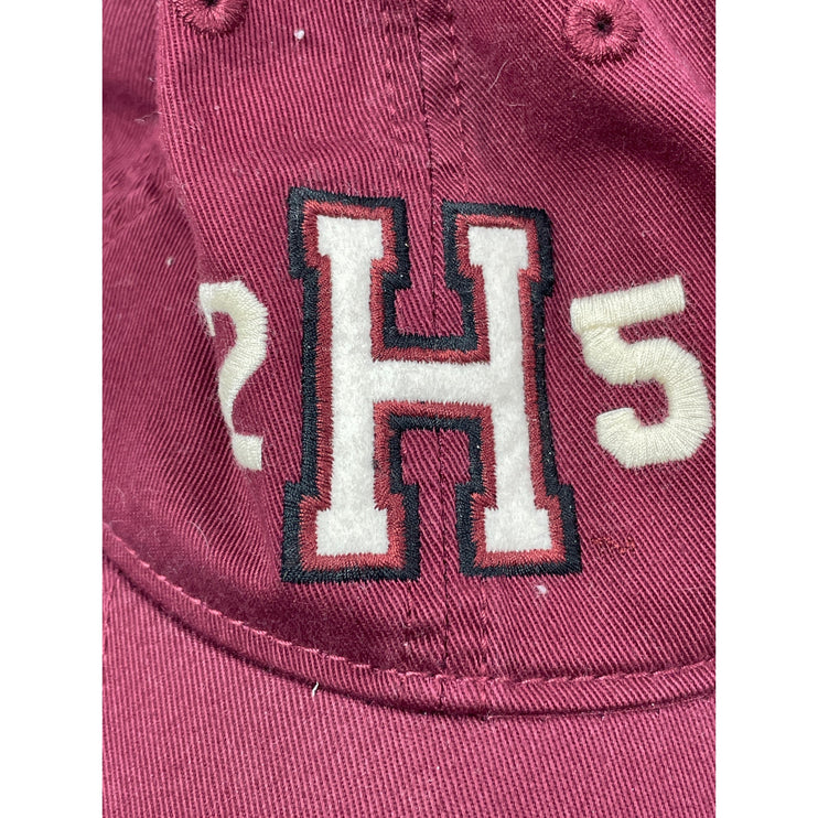 Legacy Unisex Red Harvard University Class of 2025 Dad Strapback Hat Cap OS