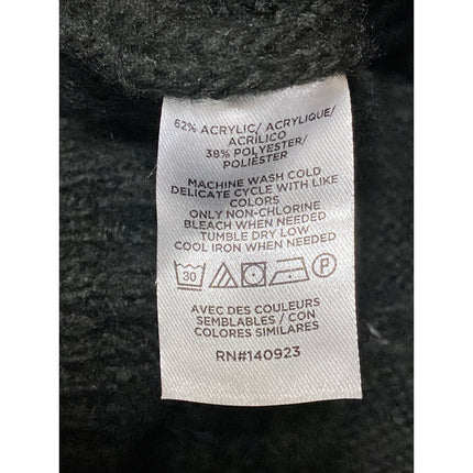 Ann Taylor LOFT Black Cable Knit Long Sleeve Button Down Cardigan Sweater Top S