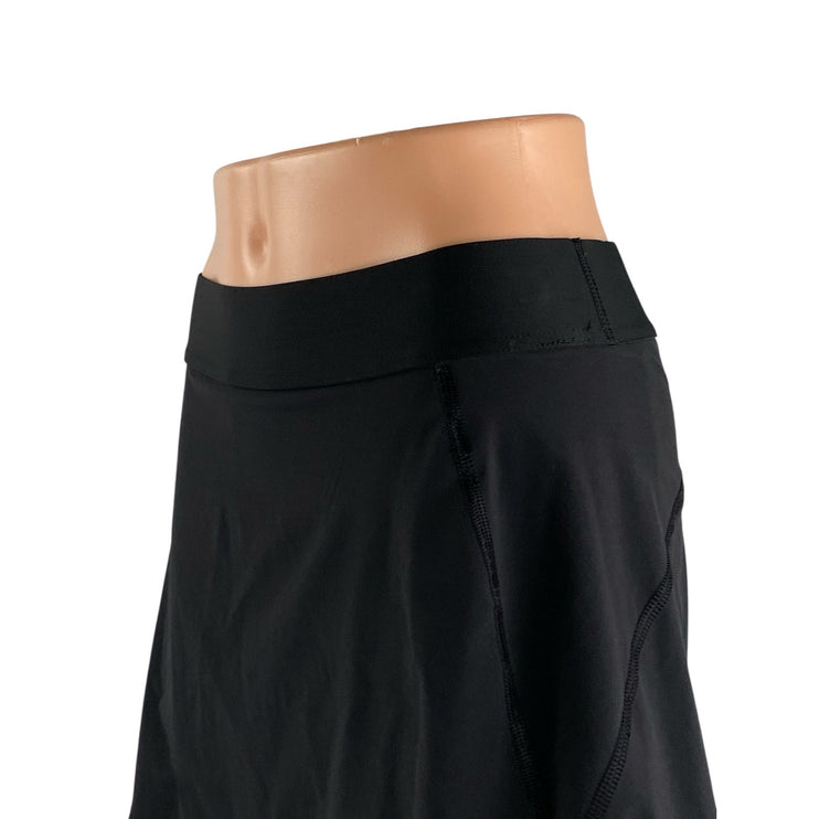 Aritzia TNAction Black Tennis Golf A Line Athletic Skort Skirt Shorts Size M